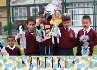 rafiki, invento colombiano, muñeco colombiano, educación en colombia, educación de los niños