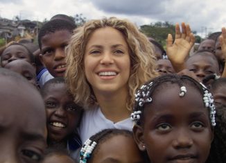 Shakira, una colombiana que trabaja por la niñez
