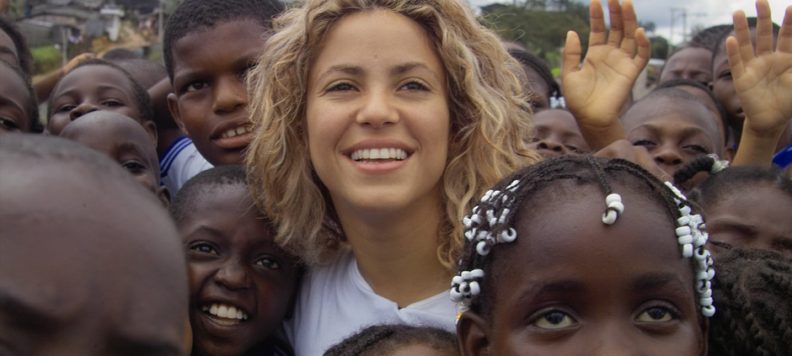 Shakira, una colombiana que trabaja por la niñez