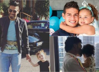 7 jugadores de la Selección Colombia a los que les encanta ser papás