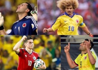 Futbolistas que nos hacen sentir orgullosos de ser colombianos