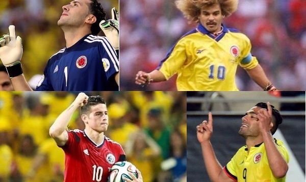 Futbolistas que nos hacen sentir orgullosos de ser colombianos
