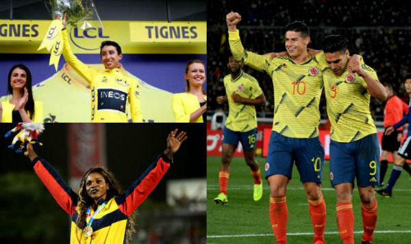 Algunos de los históricos del deporte nacional ¡Nuestros ídolos son #UnaCausaPaís!